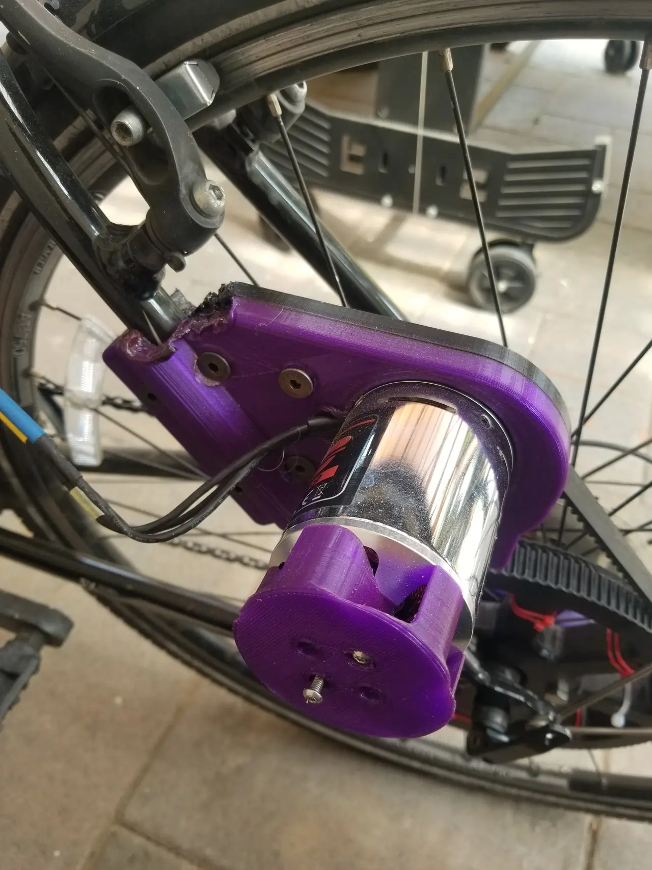 Motor Mount for a DIY Ebike — modelo 3D