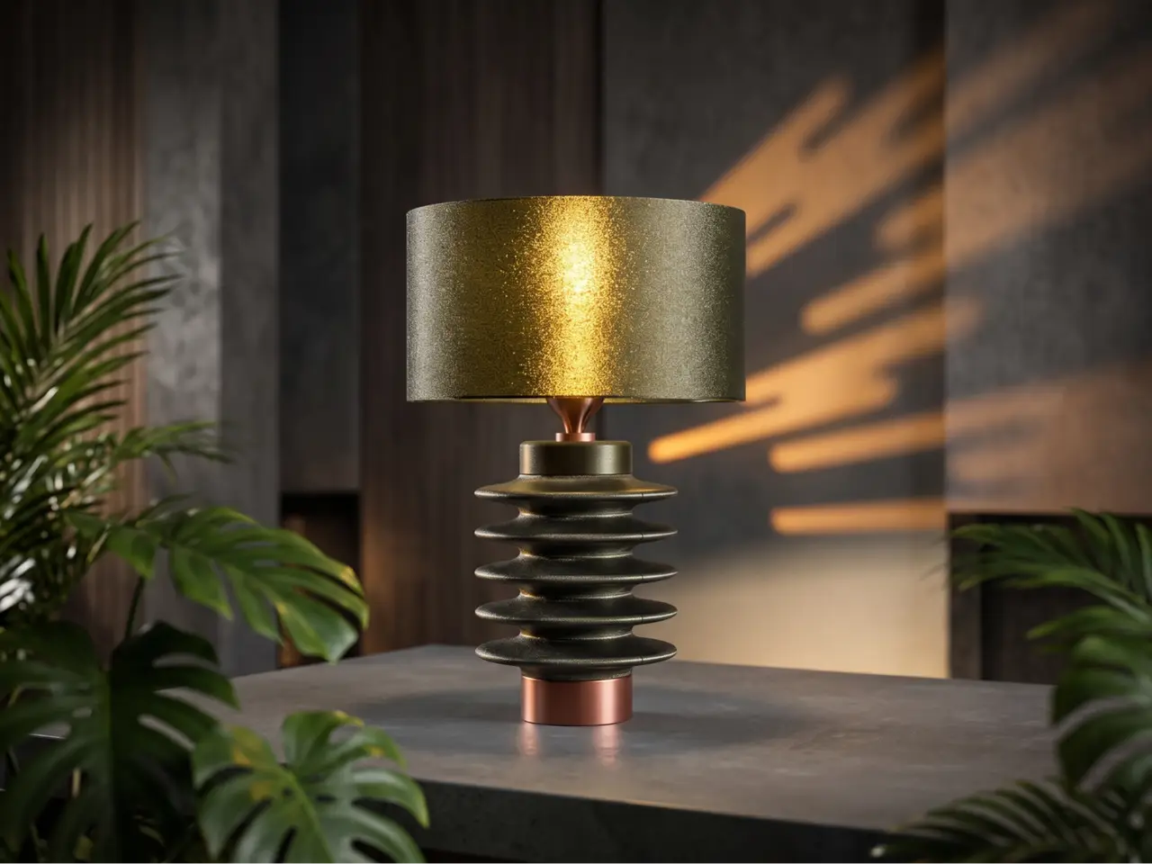 Rivelle Stack Lamp – Contemporary E27 Table Lamp — modelo 3D