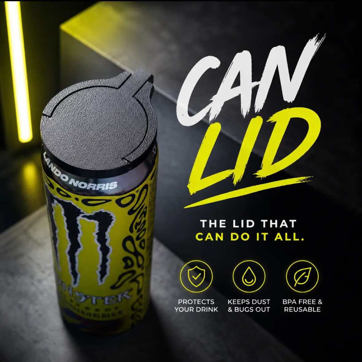 CAN LID 500/330/250 ml STRONG BASIC — modelo 3D