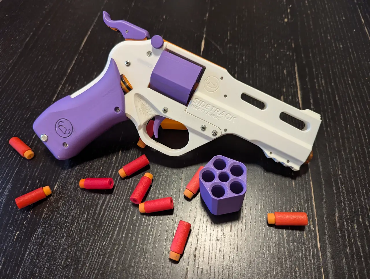 SIDETRACK - Hammer Prime Revolver Blaster — modelo 3D