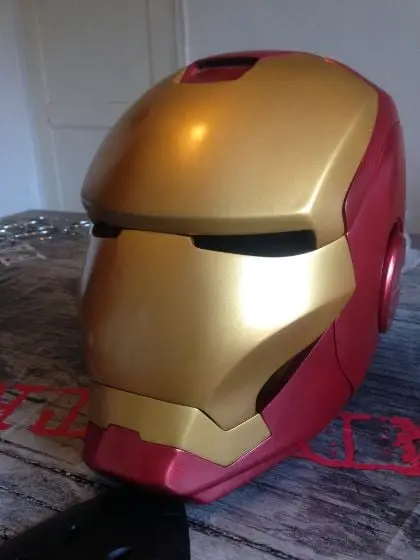 IronMan Helmet — modelo 3D