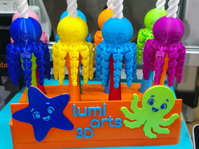 Expositor organizador varinha magica — modelo 3D