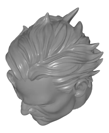 Bust Superman kills The Joker Injustice League STL for 3d printing by CG Pyro fanarts — modelo 3D
