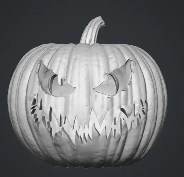 Traditional Jack-o-lantern — modelo 3D