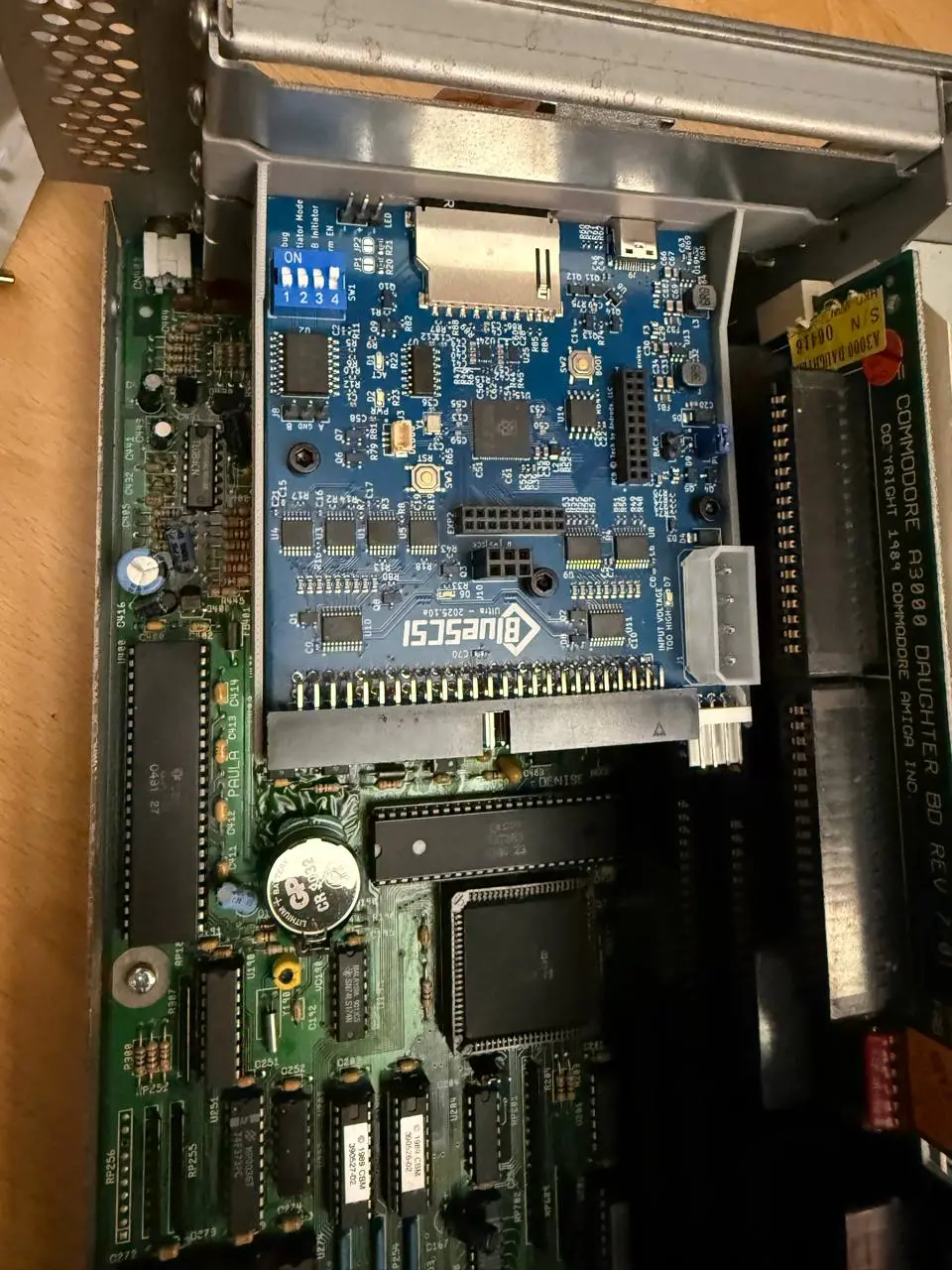 Name: BlueSCSI Ultra Amiga 3000 Rear Mounting Brackets — modelo 3D