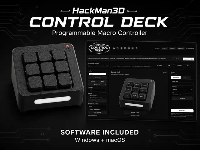 HackMan3D Control Deck-Build Your Own Controller — modelo 3D