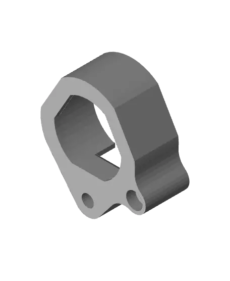 Manfrotto R328.01, R328.03, R328.05 Leg Clamp — modelo 3D