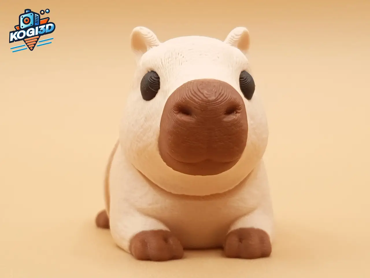 Mini Flexi Capybara — modelo 3D
