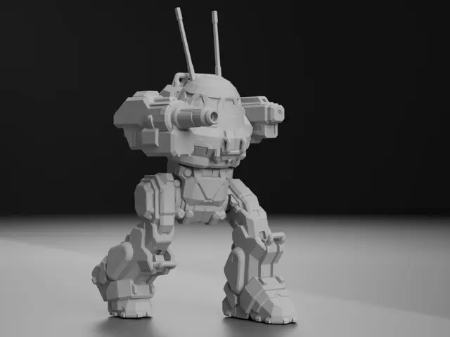 UM-R60 Urbanmech for Battletech — modelo 3D