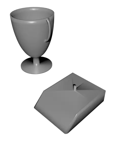 Classroom Trophies - No AMS Needed! — modelo 3D
