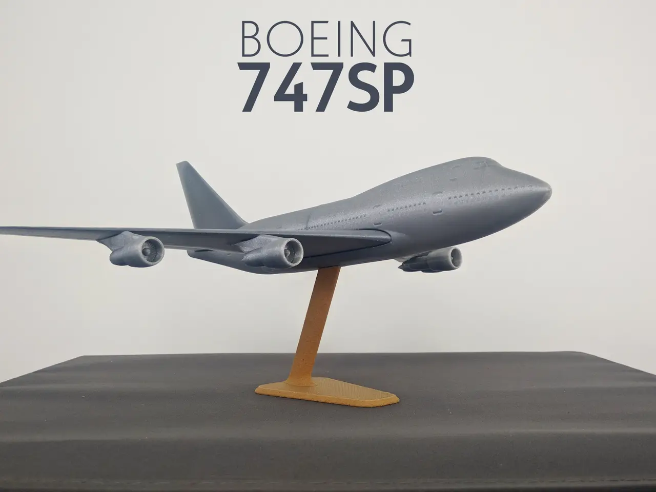 Boeing 747 SP - 1:200 — modelo 3D