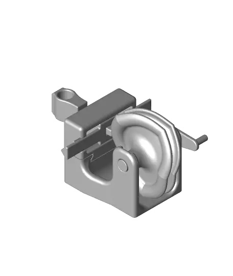 Complex Barrel Cam Shape Drawing Machine — modelo 3D