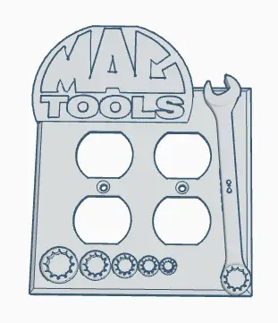 mac tools double outlet 12 point — modelo 3D