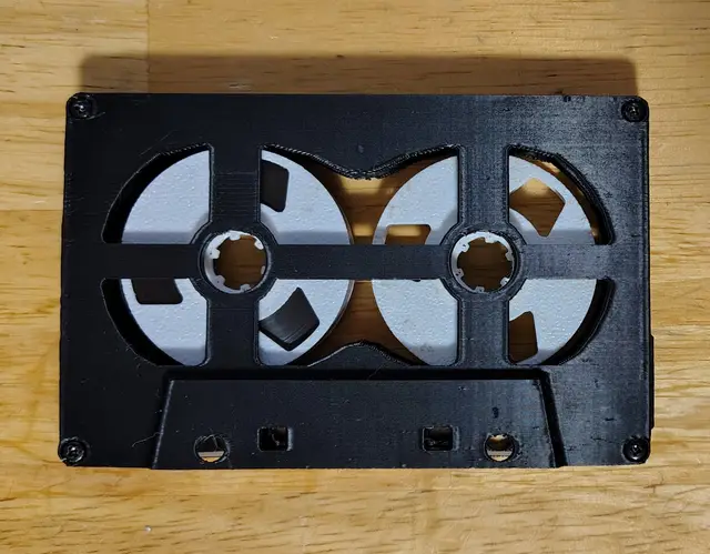 Open Reel Cassette Shell and Reels — modelo 3D