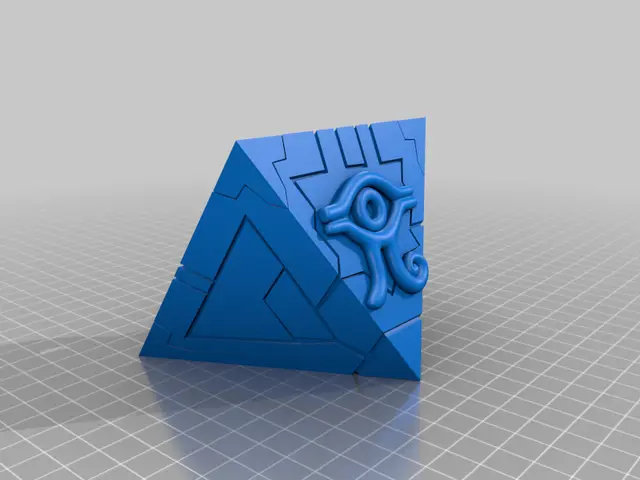 Yugioh Millennium Puzzle — modelo 3D