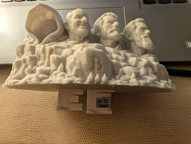 Mount Bitcoin — modelo 3D