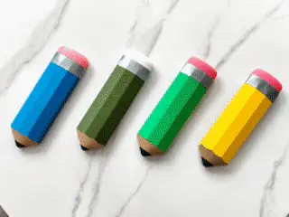 铅笔形·文具盒【pencil-shaped pencil box】 — modelo 3D