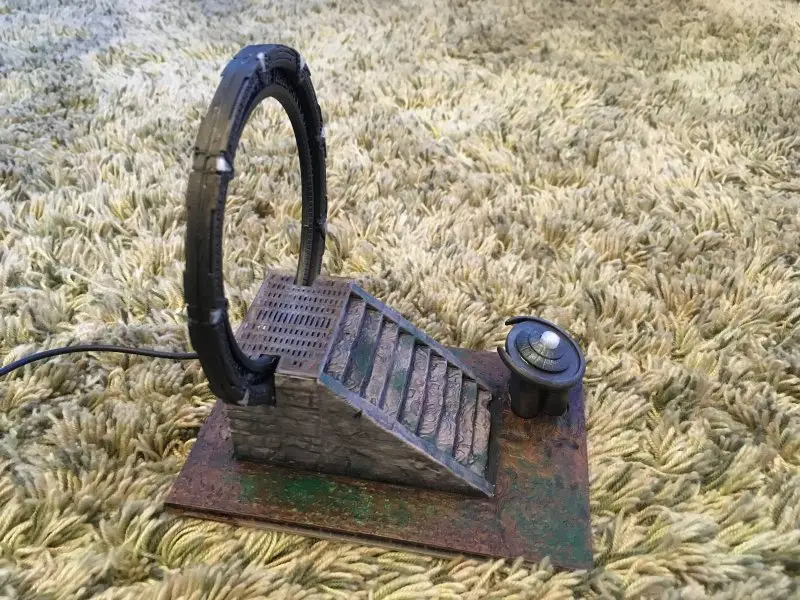 Dialing Stargate with DHD and Openlock Base — modelo 3D