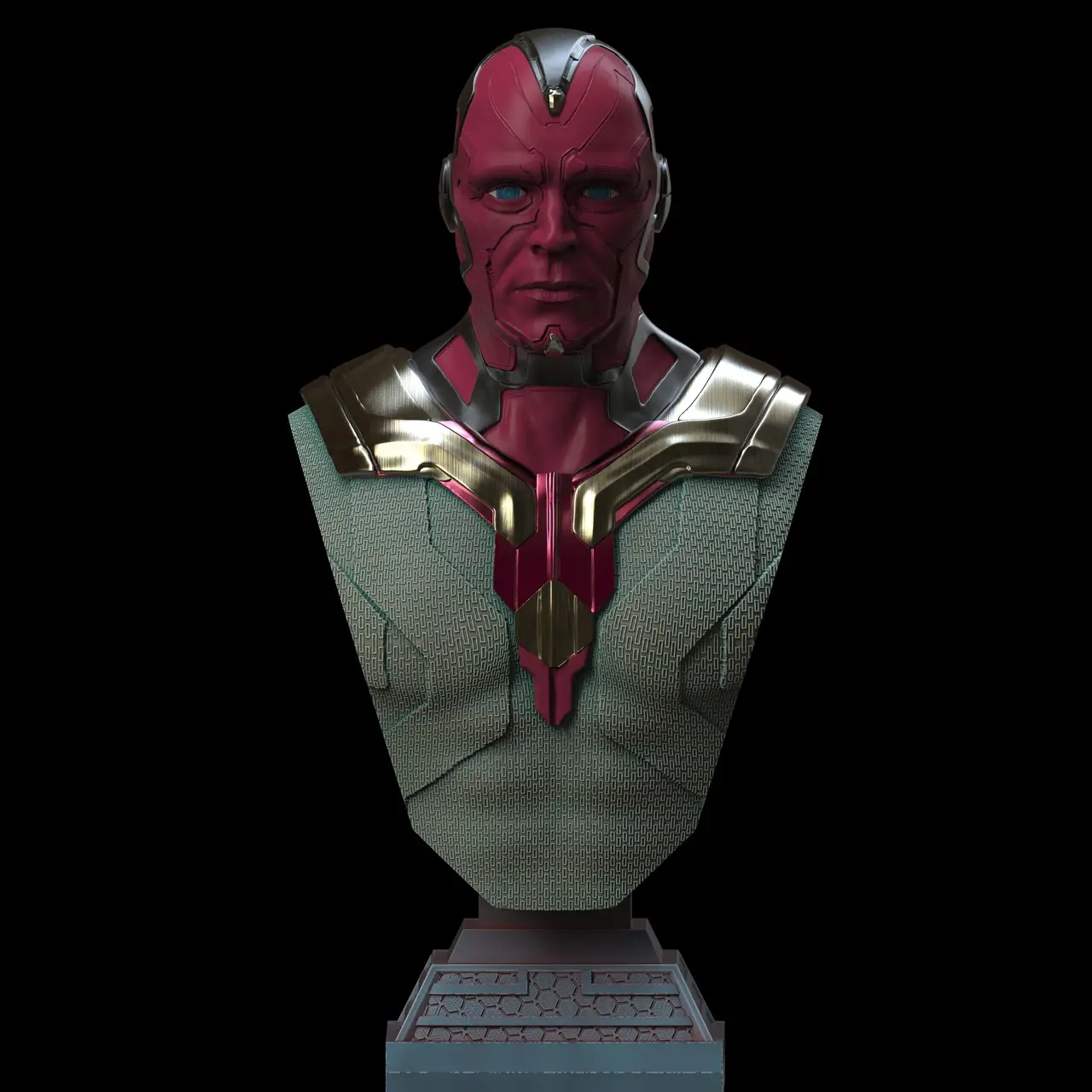 Vision Bust - The Avengers — modelo 3D