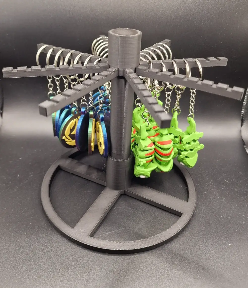Rotating Keychain Display — modelo 3D