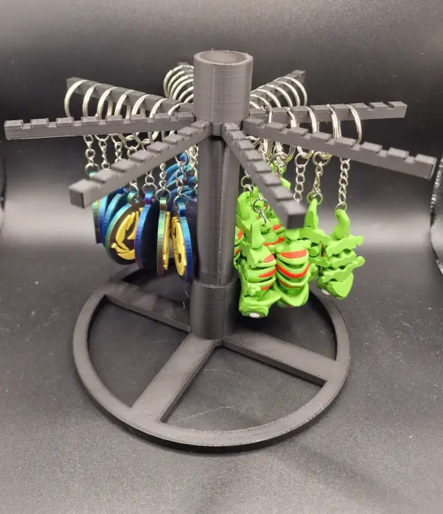 Rotating Keychain Display — modelo 3D
