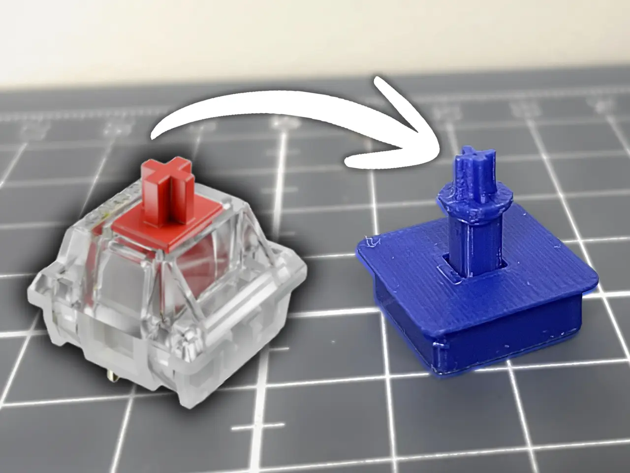 3D Printed Spring Clicker (Print-in-place) — modelo 3D