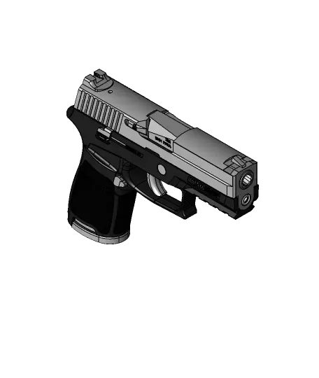 P250 9mm [Airsoft Toy] Printable — modelo 3D