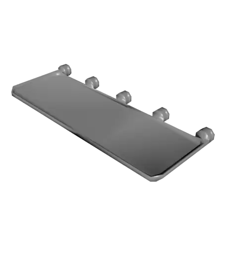 9 Multiholes Push-Fit Shelf | Multiboard — modelo 3D