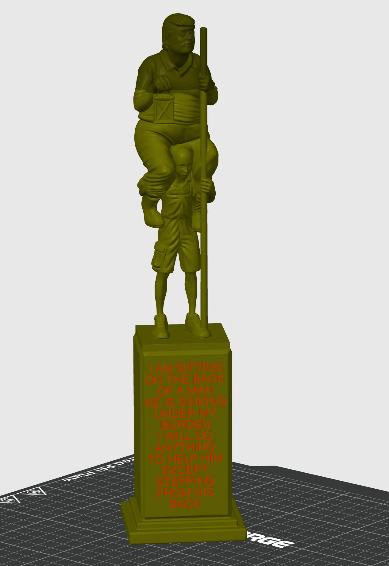 The Statue — modelo 3D