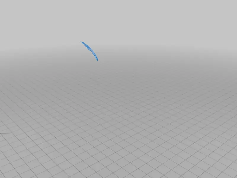 Moth antennae — modelo 3D