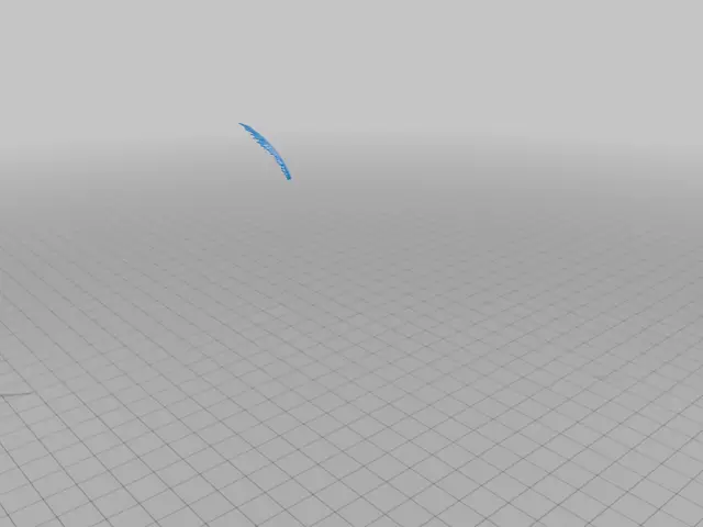 Moth antennae — modelo 3D