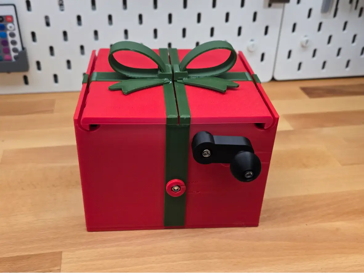 No AMS, Mechanical Gift Box with Lifting Platform — modelo 3D