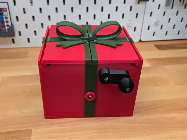 No AMS, Mechanical Gift Box with Lifting Platform — modelo 3D