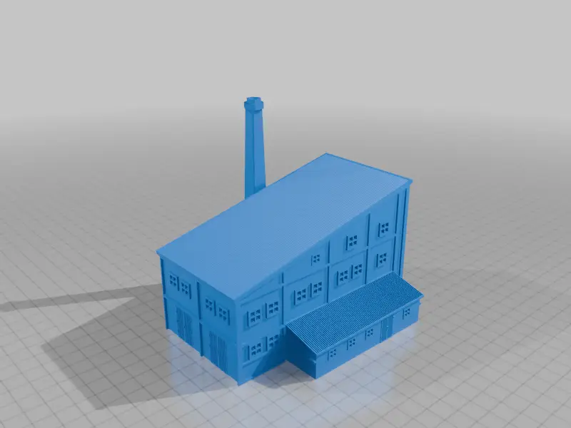 Factory - Functionalist style — modelo 3D