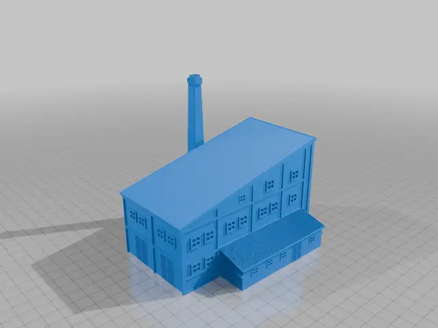 Factory - Functionalist style — modelo 3D