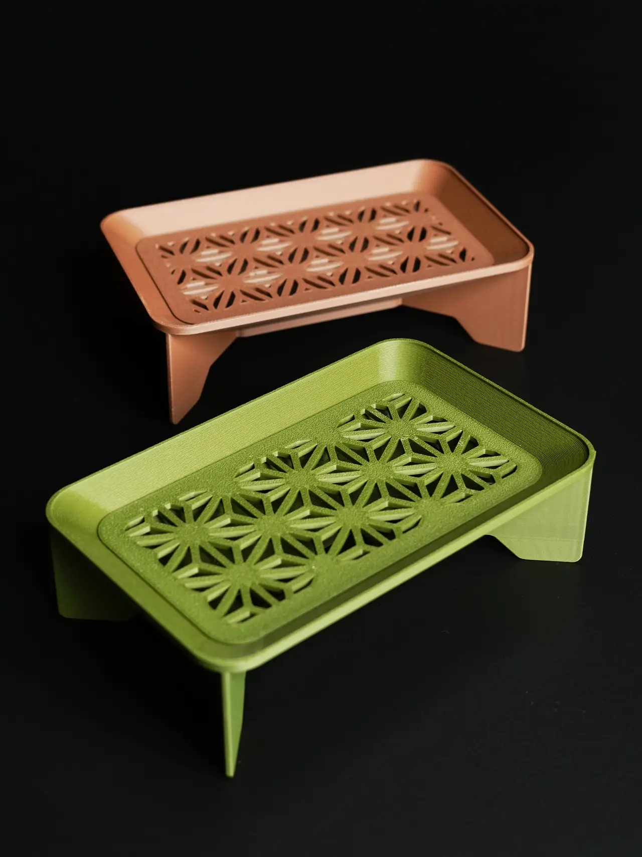 Kumiko Soap Dish – Modular Drip Tray Set — modelo 3D