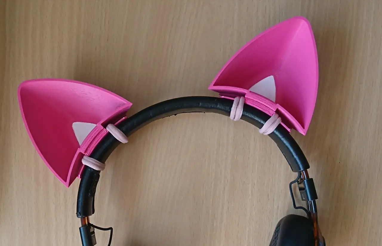 Cat Ears for Headphones — modelo 3D