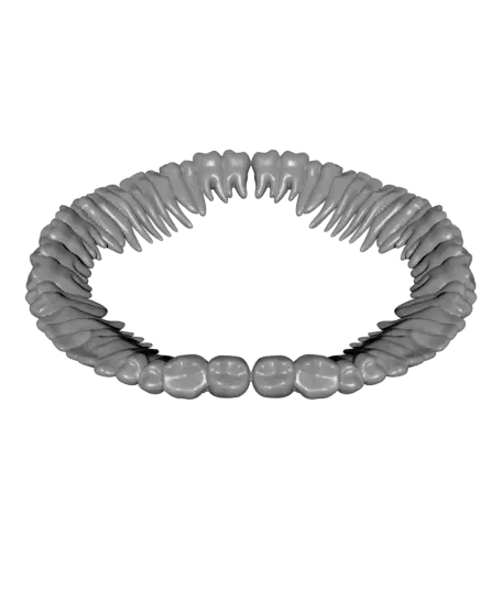 Cup of Teeth - Saucer — modelo 3D