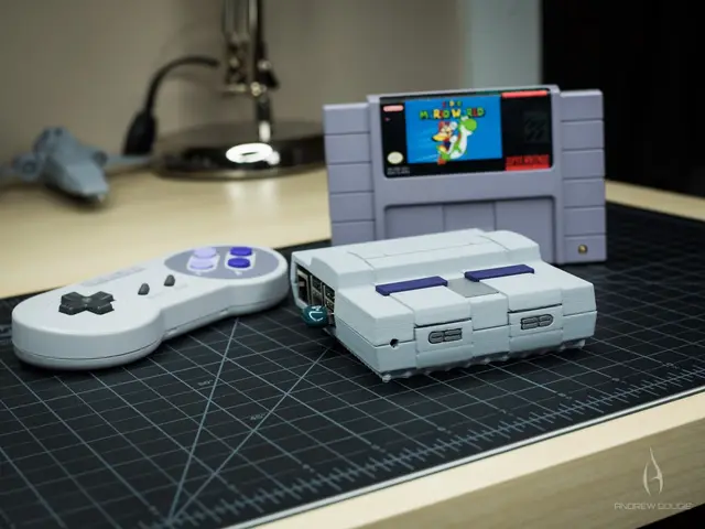 Mini SNES - Raspberry Pi 2/3 Case — modelo 3D
