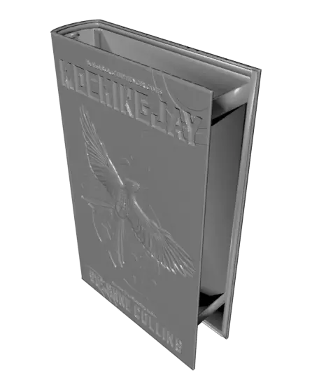 Mockingjay - Book Litho — modelo 3D