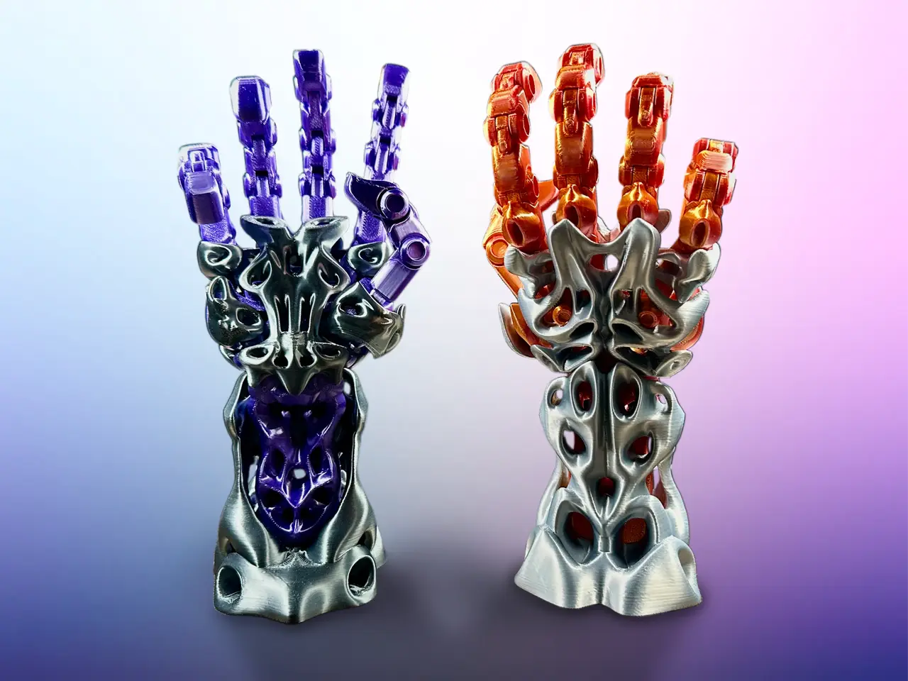 Articulated Hand MkII — modelo 3D