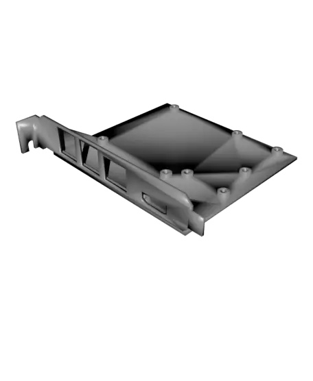 PiKVM PCI bracket — modelo 3D