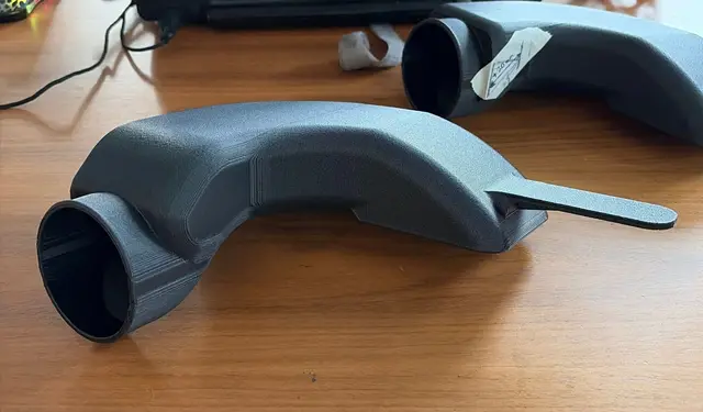 Subaru Impreza WRX STi - Air Box Air Intake Snorkel — modelo 3D