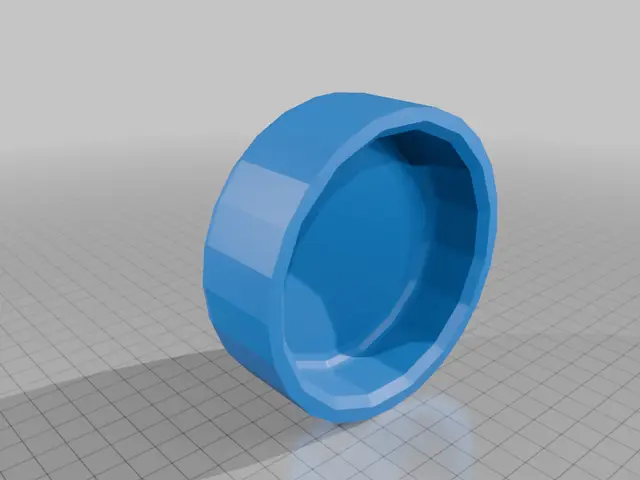 2025 Volvo VC-60 Oil Filter Wrench with Nut for 3/4" Hex Wrench — modelo 3D