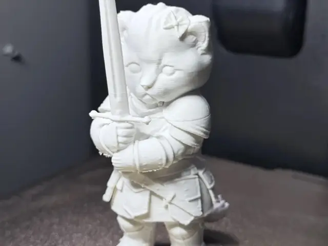 Котик рыцарь — modelo 3D