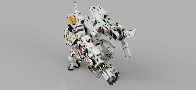 2PI XV104 PHILOSOPHICAL WARRIOR — modelo 3D
