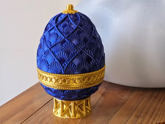 Fabergé Egg Maze Container (with or without mmu) — modelo 3D