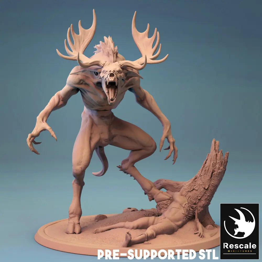 Wendigo — modelo 3D