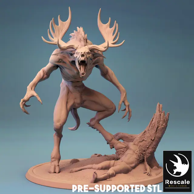 Wendigo — modelo 3D