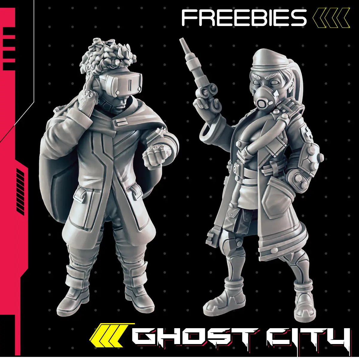 Ghost City [FREEBIES] — modelo 3D